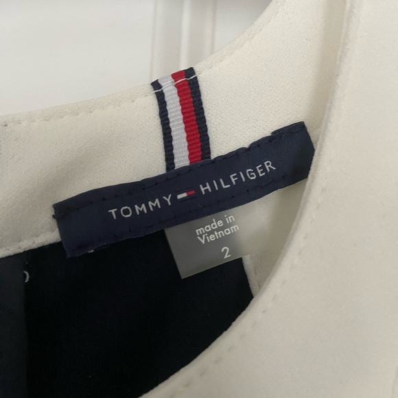 Tommy Hilfiger Dress in Navy and White - Picture 2 of 6